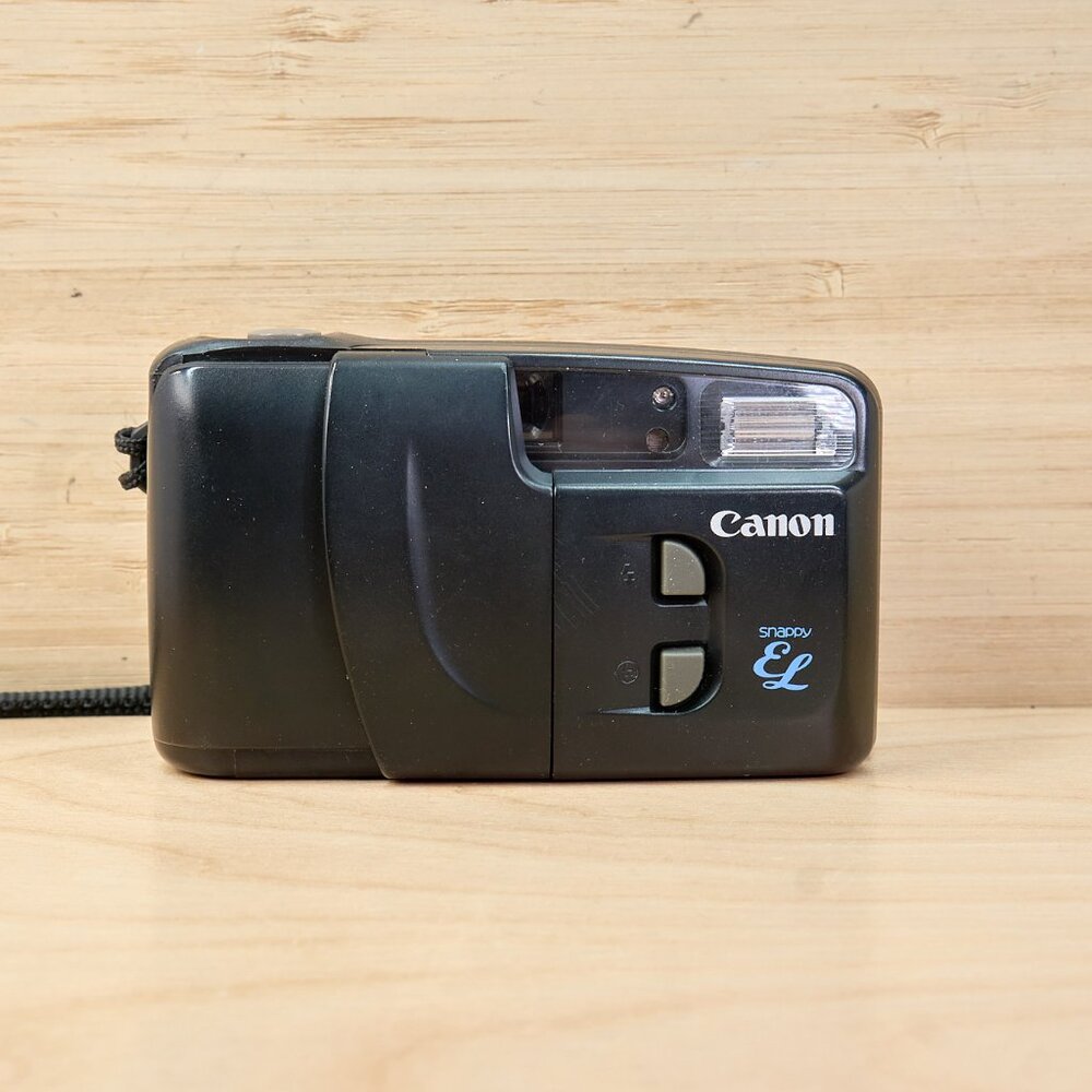 Canon Snappy EL 35mm Film Camera, Compact Point & Shoot Tested, Working